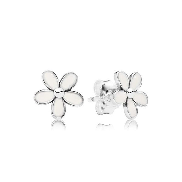new white enamel daisy stud earring original box set jewelry for pandora 925 sterling silver flowers earrings for women girls303s, Golden;silver
new white enamel daisy stud earring original box set jewelry for pandora 925 sterling silver flowers earrings for women girls303s, Golden;silver