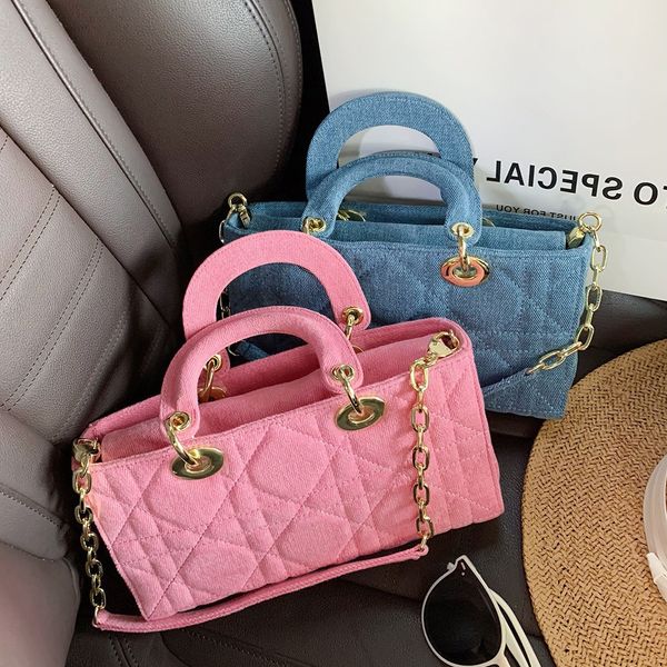 designer bags net red same lady long denim shoulder chain diagonal straddle women's lingge princs's armpit portable
designer bags net red same lady long denim shoulder chain diagonal straddle women's lingge princs's armpit portable