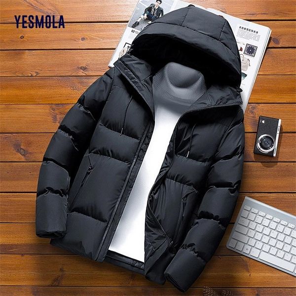 mens down parkas yesmola cotton padded mens coat winter thickened cotton padded jacket winter down cotton padded jacket 220829, Black
mens down parkas yesmola cotton padded mens coat winter thickened cotton padded jacket winter down cotton padded jacket 220829, Black
