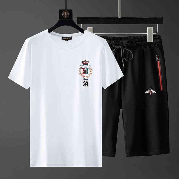 men's mercerized cotton short sve set trend little bee summer new fashion brand t-shirt top, Gray
men's mercerized cotton short sve set trend little bee summer new fashion brand t-shirt top, Gray