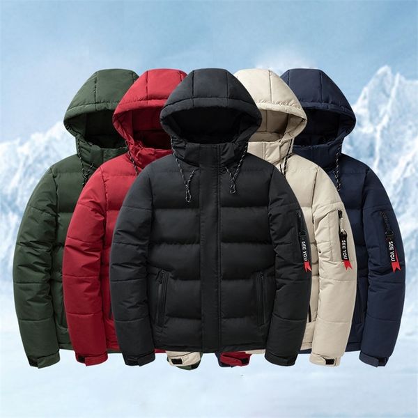 mens down parkas hooded puffer jacket men autumn winter thicken cotton padded jackets men parka jacket warm coats outdoor wear clothes 22082, Black
mens down parkas hooded puffer jacket men autumn winter thicken cotton padded jackets men parka jacket warm coats outdoor wear clothes 22082, Black