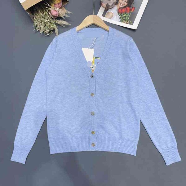 women's knits tees g early autumn style fresh temperament floral embroidery printing v neck knitted cardigan girls' aging jacket, White
women's knits tees g early autumn style fresh temperament floral embroidery printing v neck knitted cardigan girls' aging jacket, White