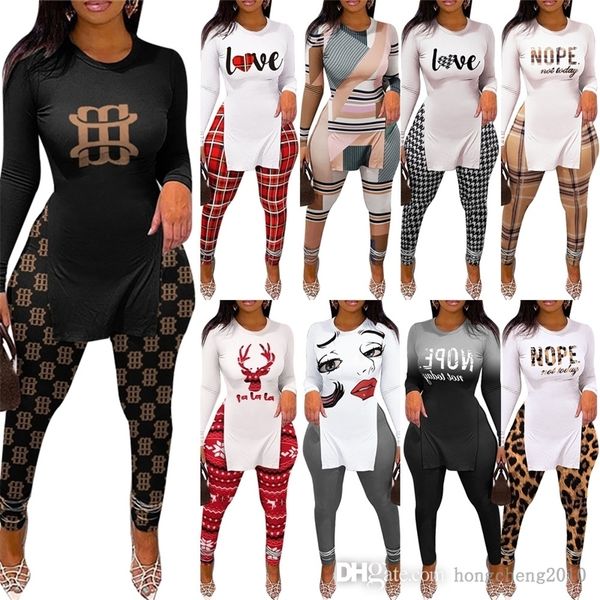 fall women printed pants outfits personalise split t shirt leggings suit 2 piece matching sets, White
fall women printed pants outfits personalise split t shirt leggings suit 2 piece matching sets, White