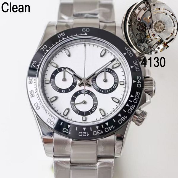 15 styles clean factory v11 deluxe watch mens sapphire chronograph watches eta 4130 ceramic bezel 116500 model 904l stainless steel waterpro, Slivery;brown
15 styles clean factory v11 deluxe watch mens sapphire chronograph watches eta 4130 ceramic bezel 116500 model 904l stainless steel waterpro, Slivery;brown