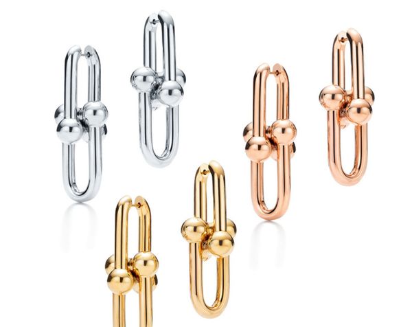 t family earrings studs u-shaped buckle headpiece style earings for women, Golden;silver
t family earrings studs u-shaped buckle headpiece style earings for women, Golden;silver