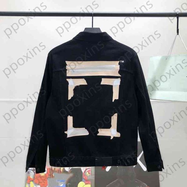 off men's jacket brand arrow printing used denim white women's windbreakers coat mens jackets, Black;brown
off men's jacket brand arrow printing used denim white women's windbreakers coat mens jackets, Black;brown