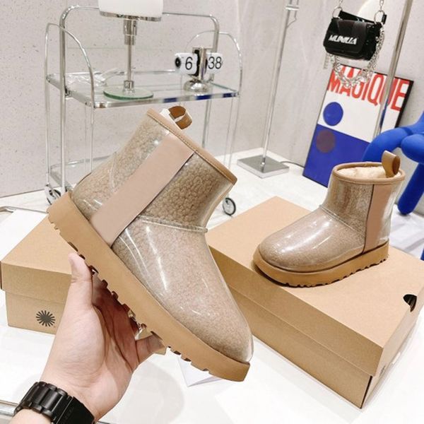 fashion designer boot winter comfortable fleece ankle snow boots for woman flat heel anti-slip luxurious shoe booties, Black
fashion designer boot winter comfortable fleece ankle snow boots for woman flat heel anti-slip luxurious shoe booties, Black