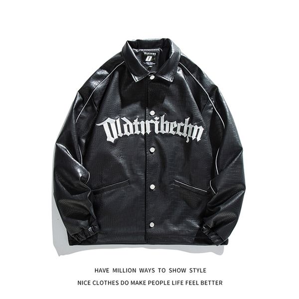 mens jackets arrival skin like pu leather motorcycle jacket men bomber coat women oversize spring autumn chic 220829, Black;brown
mens jackets arrival skin like pu leather motorcycle jacket men bomber coat women oversize spring autumn chic 220829, Black;brown