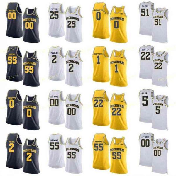 college basketball wears ncaa college michigan wolverines basketball jersey 5 adrien nunez 51 austin davis 55 eli brooks custom stitched, Black
college basketball wears ncaa college michigan wolverines basketball jersey 5 adrien nunez 51 austin davis 55 eli brooks custom stitched, Black
