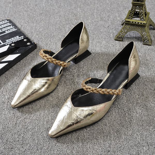 sandals designer women's shoes in summer fashionable rhinestone pointed low heel sandals fairy style versatile fashion, Black
sandals designer women's shoes in summer fashionable rhinestone pointed low heel sandals fairy style versatile fashion, Black