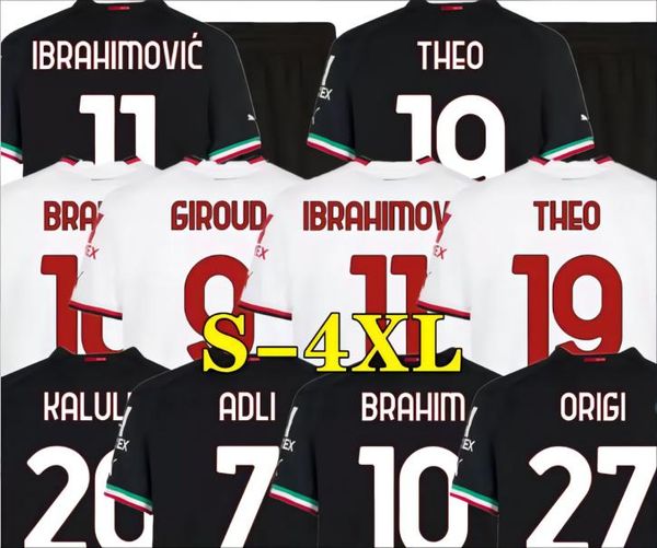 ibrahimovic 22 23 soccer jersey ac milans giroud r. leao bennacer kessie romagnoli calhanoglu tonali rebic 2021 2022 2023 football shirt mai, Black;yellow
ibrahimovic 22 23 soccer jersey ac milans giroud r. leao bennacer kessie romagnoli calhanoglu tonali rebic 2021 2022 2023 football shirt mai, Black;yellow