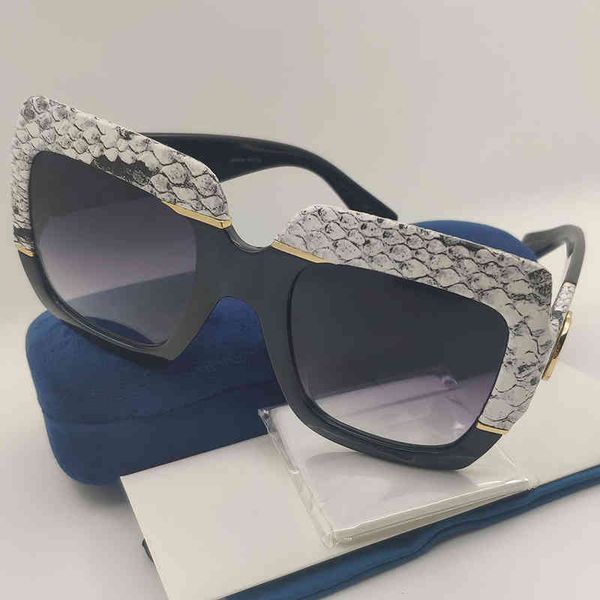 sunglasses snakeskin grain acetate designer women shield woman black glasses shades male for men, White;black
sunglasses snakeskin grain acetate designer women shield woman black glasses shades male for men, White;black