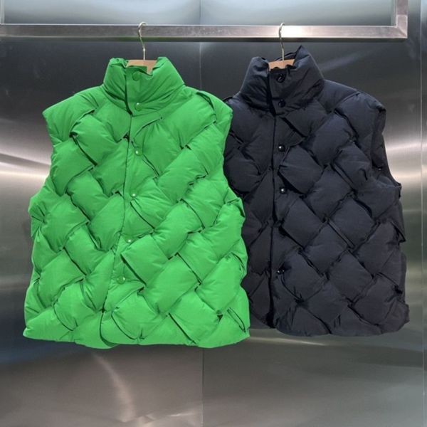 designer vest b 22 v down jacket woven stand collar sleeveless coat men women jackets, Black;white
designer vest b 22 v down jacket woven stand collar sleeveless coat men women jackets, Black;white