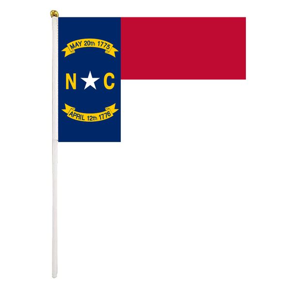 north carolina handheld flag 14x21cm mini hand waving flag banner with plastic flagpole for office festival events celebration
north carolina handheld flag 14x21cm mini hand waving flag banner with plastic flagpole for office festival events celebration