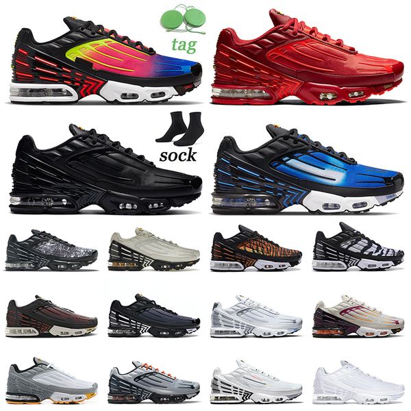 2022 running shoes tn 3 plus tuned rainbow crimson red triple black leather bone bordeaux obsidian silver blue all white mens women sneakers
2022 running shoes tn 3 plus tuned rainbow crimson red triple black leather bone bordeaux obsidian silver blue all white mens women sneakers