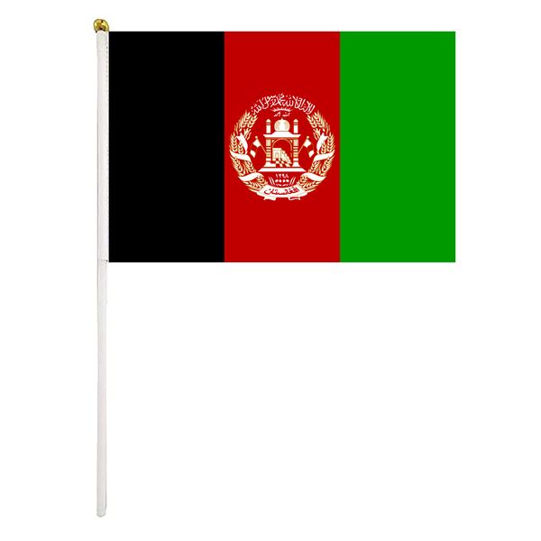 afghanistan handheld flag 14x21 cm polyester mini hand waving flags with plastic flagpoles for festival events celebration
afghanistan handheld flag 14x21 cm polyester mini hand waving flags with plastic flagpoles for festival events celebration