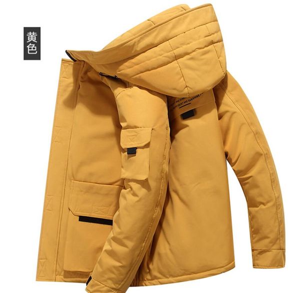 winter plus size men's white duck down coats fashion simple shiny warm coat casual streetwear loose solid color down jacket, Black
winter plus size men's white duck down coats fashion simple shiny warm coat casual streetwear loose solid color down jacket, Black