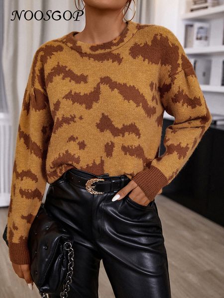 women s sweaters noosgop brown orange long sleeve o neck animal zebra pattern print knit clothing autumn winter women short pullover sweater, White;black
women s sweaters noosgop brown orange long sleeve o neck animal zebra pattern print knit clothing autumn winter women short pullover sweater, White;black