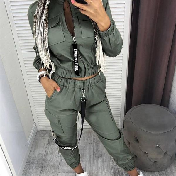 womens two piece pants long sleeve zipper women streetwear track suit casual women set 2 pieces 220829, White
womens two piece pants long sleeve zipper women streetwear track suit casual women set 2 pieces 220829, White