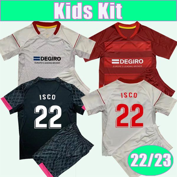 22 23 isco l.ocampos kids kit soccer jerseys suso i.rakitic munir nesyri tecatito home away 3rd child suit football shirts short sleeve unif, Black
22 23 isco l.ocampos kids kit soccer jerseys suso i.rakitic munir nesyri tecatito home away 3rd child suit football shirts short sleeve unif, Black