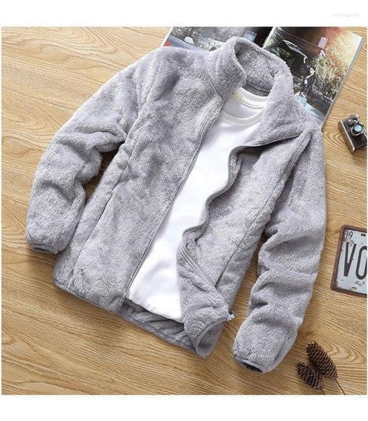 men's jackets men fleece spring loose zipper warm coats leisure streetwear stand collar male clothes pockets bomber jacket, Black;brown
men's jackets men fleece spring loose zipper warm coats leisure streetwear stand collar male clothes pockets bomber jacket, Black;brown
