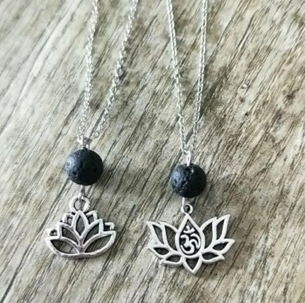 pendant necklaces lotus flower black lava stone necklace volcanic rock beads diy aromatherapy essential oil diffuser necklac lulubaby dhj1z, Silver
pendant necklaces lotus flower black lava stone necklace volcanic rock beads diy aromatherapy essential oil diffuser necklac lulubaby dhj1z, Silver
