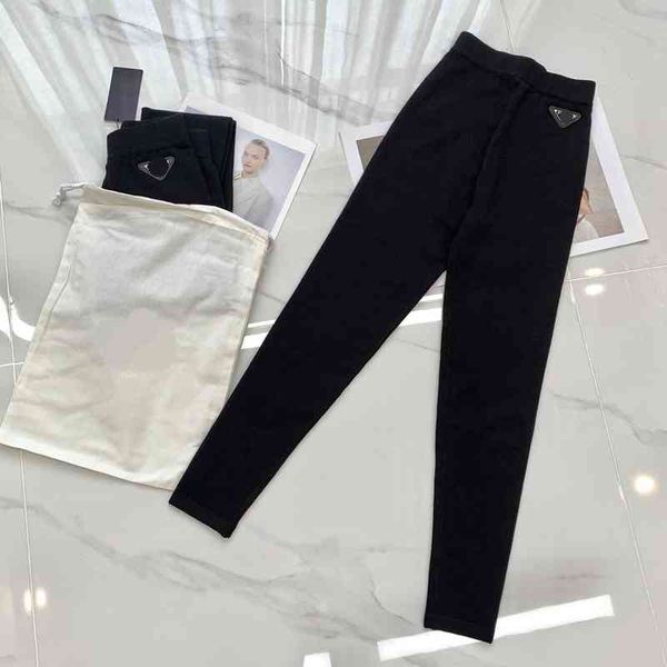 women's pants capris autumn and winter pd classic letter triangle black wool knitted bottomed tights show thin hips lifting women, Black;white
women's pants capris autumn and winter pd classic letter triangle black wool knitted bottomed tights show thin hips lifting women, Black;white