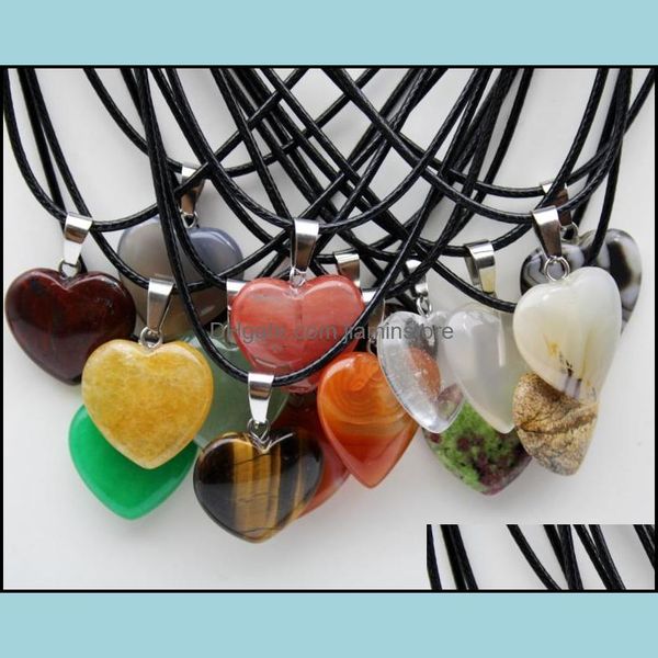 pendant necklaces natural stone heart pendant quartz crystal agates turquoises malachite for jewelry making necklace dro dhseller2010 dho3e, Silver
pendant necklaces natural stone heart pendant quartz crystal agates turquoises malachite for jewelry making necklace dro dhseller2010 dho3e, Silver