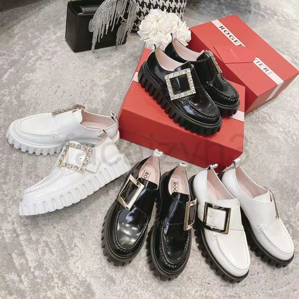 dress shoes designer rv square buckle rhinestone leffer shoes leather 2022 british style single with one foot on patent thick soled raised s, Black
dress shoes designer rv square buckle rhinestone leffer shoes leather 2022 british style single with one foot on patent thick soled raised s, Black