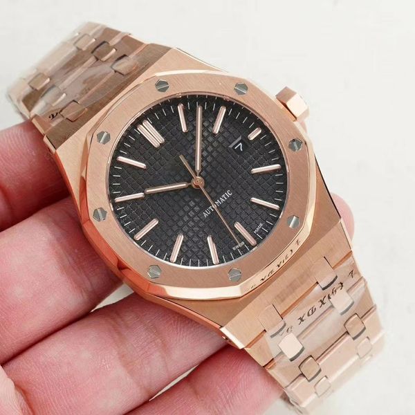 fashion luxury watches montre homme men's automatic mechanical watch gold steel bracelet buckle blue 3120 movement with 1540 wristwatch, Slivery;brown
fashion luxury watches montre homme men's automatic mechanical watch gold steel bracelet buckle blue 3120 movement with 1540 wristwatch, Slivery;brown