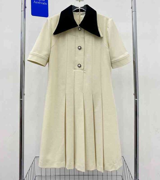 casual dresses g small fragrance foreign style age reducing contrast color polo collar pleated skirt college dress, Black;gray
casual dresses g small fragrance foreign style age reducing contrast color polo collar pleated skirt college dress, Black;gray
