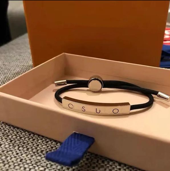 bangle fashion sports style bracelet pair leather cord presbyopia bracelet designer charms love bracelet luxury bangles cjeweler bijoux for, Black
bangle fashion sports style bracelet pair leather cord presbyopia bracelet designer charms love bracelet luxury bangles cjeweler bijoux for, Black