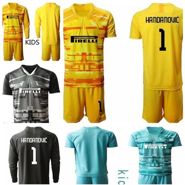 2020 2021 soccer jersey goalkeeper kit kids #1 handanovic shirt long sleeve short sleeve goalie uniforms youth icardi lautaro football 264o
2020 2021 soccer jersey goalkeeper kit kids #1 handanovic shirt long sleeve short sleeve goalie uniforms youth icardi lautaro football 264o