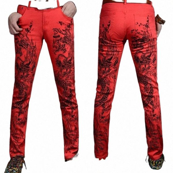men's jeans men's jeans ink printing men's korean style trendy casual trousers slim fit feet personality 3d dragon pattern re, Blue
men's jeans men's jeans ink printing men's korean style trendy casual trousers slim fit feet personality 3d dragon pattern re, Blue