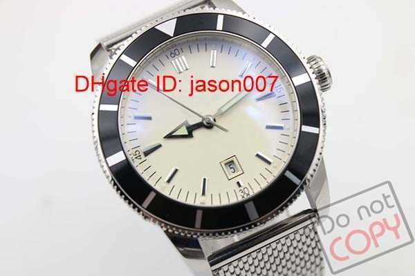 automatic mechanical mens watch aeromarine superocean heritage 47mm stainless steel white dial wristwatch men's watches, Slivery;brown
automatic mechanical mens watch aeromarine superocean heritage 47mm stainless steel white dial wristwatch men's watches, Slivery;brown