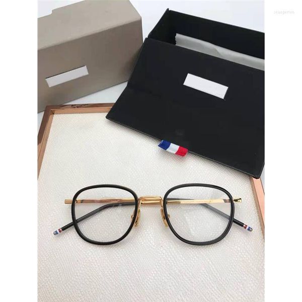sunglasses frames thom brand eyeglasses alloy acetate glasses frame men women vintage square prescription tb906 optical eyewear myopia lens, Black
sunglasses frames thom brand eyeglasses alloy acetate glasses frame men women vintage square prescription tb906 optical eyewear myopia lens, Black