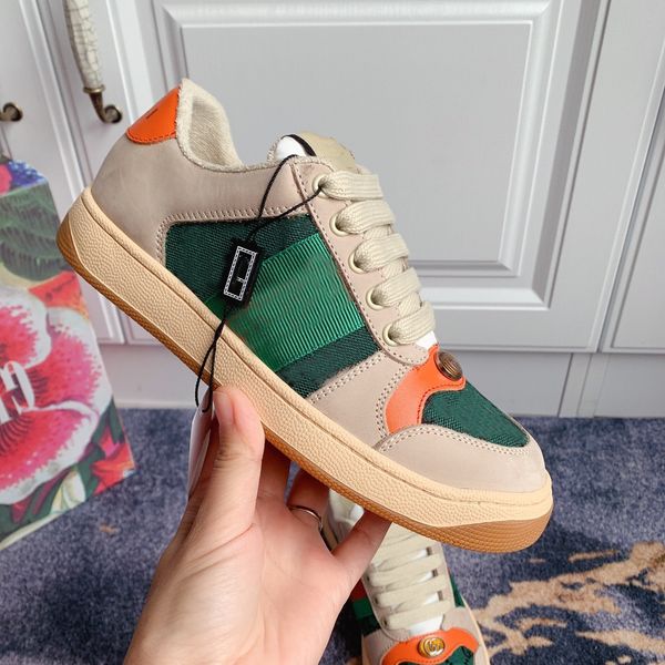 designer boots casual shoes men women distressed screener sneakers with web classic stripe rubber shoes canvas splicing trainers mesh breath, Black
designer boots casual shoes men women distressed screener sneakers with web classic stripe rubber shoes canvas splicing trainers mesh breath, Black