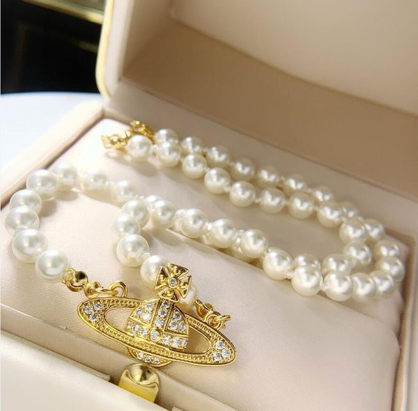 2022 pearl necklaces pin saturn beaded pendant necklace women diamond copper 18k gold plated designer jewelry clavicle mother of pearl chain, Silver
2022 pearl necklaces pin saturn beaded pendant necklace women diamond copper 18k gold plated designer jewelry clavicle mother of pearl chain, Silver