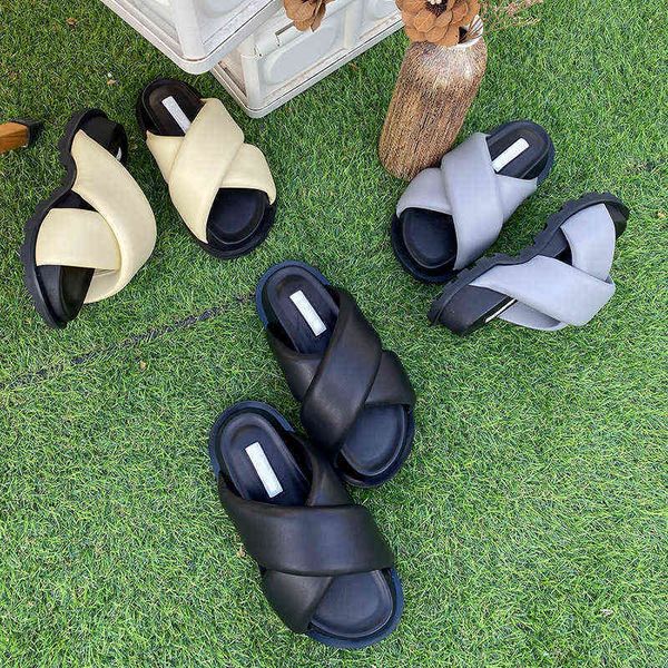 sandals 2022 summer new muffin thick-soled cross strap soft soled open-toe slippers for women 220623, Black
sandals 2022 summer new muffin thick-soled cross strap soft soled open-toe slippers for women 220623, Black