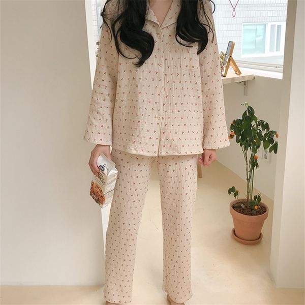 women's sleep lounge cotton linen sleepwear set sweet cute cherry print pajamas vintage kawaii notched pocket home suit shirttrousers b
women's sleep lounge cotton linen sleepwear set sweet cute cherry print pajamas vintage kawaii notched pocket home suit shirttrousers b