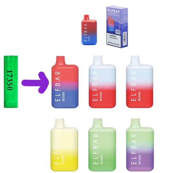 17350 battery elf bar bc5000 puffs 5% with mesh coil 13ml pre-filled cartridge vaporizes devices wholesale 650mah
17350 battery elf bar bc5000 puffs 5% with mesh coil 13ml pre-filled cartridge vaporizes devices wholesale 650mah