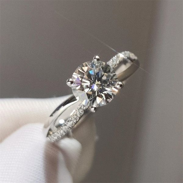 wedding rings pure 18k white gold 1ct d color romantic design anniversary round brilliant cut 220829, Slivery;golden
wedding rings pure 18k white gold 1ct d color romantic design anniversary round brilliant cut 220829, Slivery;golden
