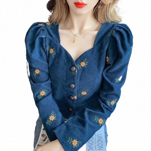 women's blouses & shirts women's blouses & shirts women blouse 2022 autumn retro small foreign vague collar light velvet embroider, White
women's blouses & shirts women's blouses & shirts women blouse 2022 autumn retro small foreign vague collar light velvet embroider, White