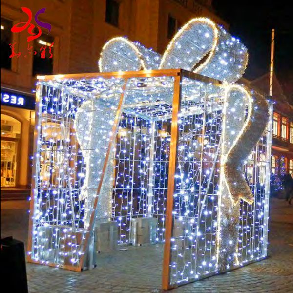 luxury decoration outdoor lighting led 3d giant arch gift boxes motif light for holiday park decor
luxury decoration outdoor lighting led 3d giant arch gift boxes motif light for holiday park decor