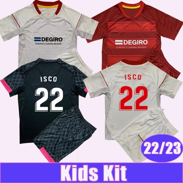 22 23 isco l.ocampos kids kit soccer jerseys suso i.rakitic munir nesyri tecatito home away 3rd child football shirts short sleeve, Black
22 23 isco l.ocampos kids kit soccer jerseys suso i.rakitic munir nesyri tecatito home away 3rd child football shirts short sleeve, Black