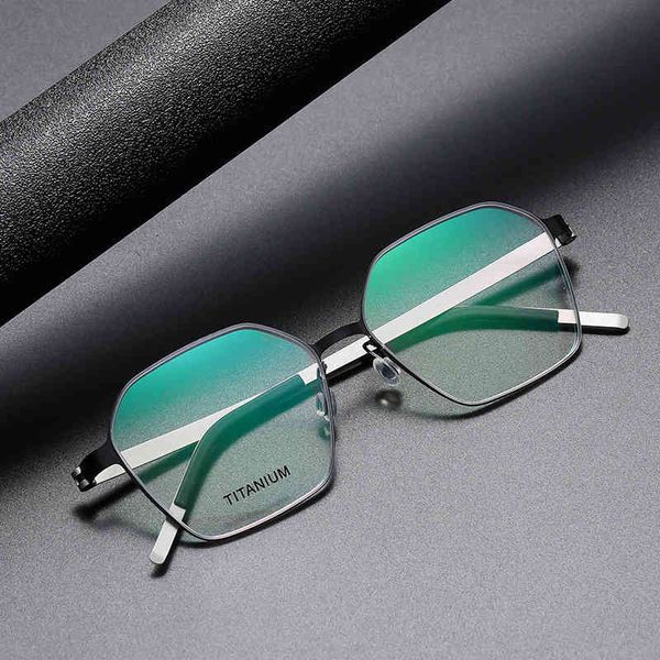 sunglasses new denmark 9624 titanium glasses women screwless reading eyeglasses computer men hexagon lightweight eyewear gafas frame, White;black
sunglasses new denmark 9624 titanium glasses women screwless reading eyeglasses computer men hexagon lightweight eyewear gafas frame, White;black