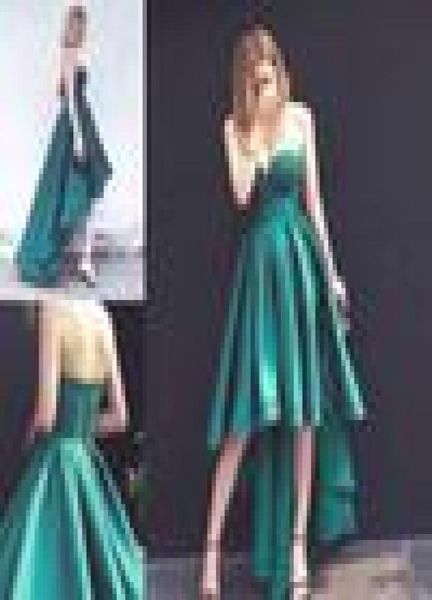 2017 vogue high low hunter green prom dresses sweetheart elastic satin lace up plus size evening dress formal cocktail party gowns5920055, Black
2017 vogue high low hunter green prom dresses sweetheart elastic satin lace up plus size evening dress formal cocktail party gowns5920055, Black