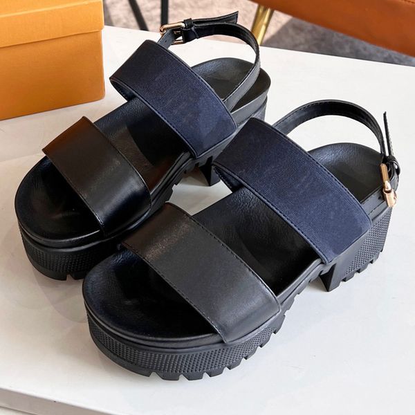 popular spring and summer new ladies platform sandals casual fashion classic famous designer sandals everyday versatile light wear resistant, Black
popular spring and summer new ladies platform sandals casual fashion classic famous designer sandals everyday versatile light wear resistant, Black