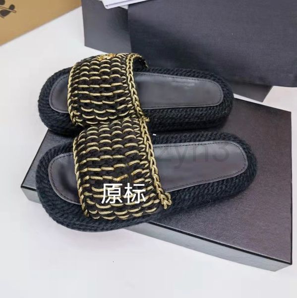 slippers designer 2022 summer small fragrance high version wool thick bottom one line slippers wearing outside with versatile casual women&#, Black
slippers designer 2022 summer small fragrance high version wool thick bottom one line slippers wearing outside with versatile casual women&#, Black