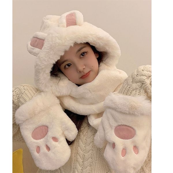 scarves rabbit ears rabbit fur hat womens winter bike gloves womens korean hat for girls 220829, Blue;gray
scarves rabbit ears rabbit fur hat womens winter bike gloves womens korean hat for girls 220829, Blue;gray